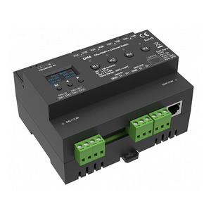 DH4 Dali/DMX 4-kênh chuyển đổi 4 Dali địa chỉ 100-240VAC 4CH * 16A Relay đơn vị Dali-2 chứng nhận cao inrush đặc điểm kỹ thuật Rơ Le - Product Image 2
