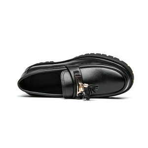Zapatos Oxford de Piel Genuina para Hombre, Estilo Loafers, Diseño de Alta Calidad, Fáciles de Usar, Tallas Grandes, Zapatos de Vestir - Product Image 4