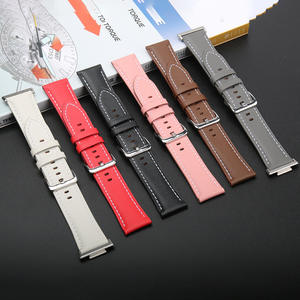 Correa de Reloj de Cuero Genuino para <span class=keywords><strong>Huawei</strong></span> Watch <span class=keywords><strong>Fit</strong></span> 3 y <span class=keywords><strong>Fit</strong></span> 2, Correa de Repuesto de Piel de Vaca de Primera Calidad - Product Image 2