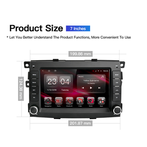 Android 12 máy nghe nhạc đa phương tiện Car GPS navigation màn hình tự động Carplay cho KIA SORENTO 2009 2012 đài phát thanh Băng Ghi DSP Wifi - Product Image 6