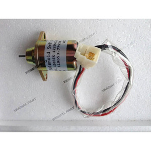 Solénoïde d'arrêt IZUMI 12V 119653-66500 pour <span class=keywords><strong>moteur</strong></span> <span class=keywords><strong>Yanmar</strong></span> 2TNE68 2TNE68C 3TN66L 3TNE68 3TNE68C <span class=keywords><strong>3TNE74</strong></span> 3TNE74C - Product Image 3