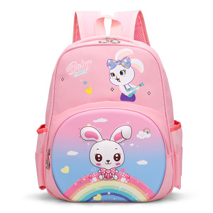 Sac à dos de voyage pour enfant anti-perte, personnalisé, ergonomique, dessin animé, unisexe, <span class=keywords><strong>orange</strong></span>, de luxe, imperméable, avec fermeture éclair - Product Image 2