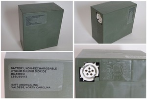 Batería de Dióxido de Litio y Azufre No Recargable BA-5590/U 30V 6.4Ah / 15V 12.8Ah para Equipos de Radiocomunicación - Product Image 5