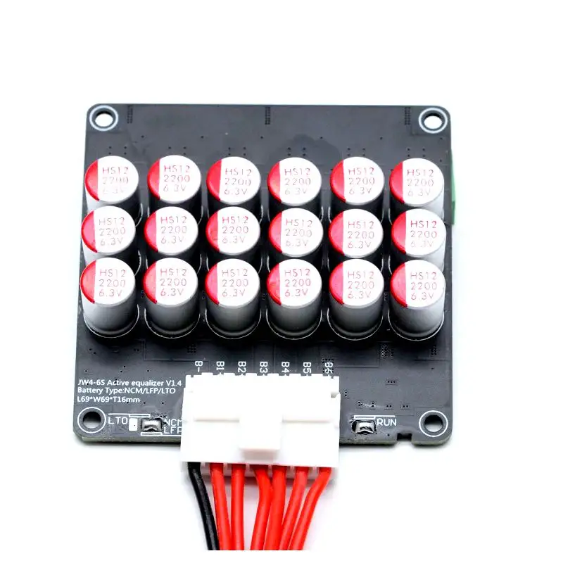 4S 8S 16S Li-ion Lipo LTO Lifepo4 Battery Active Balancing 5.5A Capacitor inductance Active Equalizer