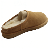Chaussures d'intérieur douillettes en fausse fourrure marron, doublure thermique douce, semelle imperméable antidérapante, pour l'hiver/le printemps/le automne, personnalisables avec logo, vente en gros OEM/ODM
