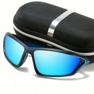 Gafas de Sol Deportivas Personalizadas al por Mayor para Hombre y Mujer, Lentes de Espejo Coloridas con Protección UV400, Gafas de Sol Polarizadas para Conducir, Pescar - Product Image 4