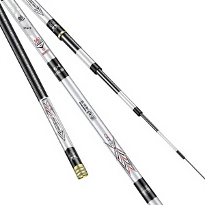 Caña de Pescar de Acero Inoxidable de 5 Secciones Extra Dura para Carpa Crucian, 5.4m de Largo, Modelo Kui Sha, para <span class=keywords><strong>Pesca</strong></span> en Ríos - Product Image 1