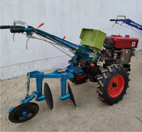 Tracteur à deux roues de 8HP, 10HP, 12HP, 15HP, 18HP, 22HP avec divers accessoires agricoles et garantie d'un an pour l'exportation
