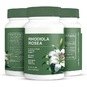 OEM all'ingrosso Rhodiola integratore a base di erbe botanico sollievo dallo Stress migliora la <span class=keywords><strong>salute</strong></span> <span class=keywords><strong>mentale</strong></span> del sonno con estratto di radice di Rhodiola selvatica - Product Image 1
