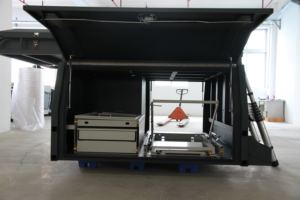 Promotion : Camping-car pour pick-up avec tente de toit, tiroirs de rangement coulissants, durable, léger, pour aventures tout-terrain - Product Image 5