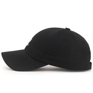 Baseball Cap Women Black R Logo Sun Protection Korean Style Duckbill <b>Hat</b> <b>Summer</b> Fashion - Product Image 2