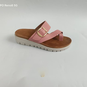 Sandalias de Plataforma con Flores 3D de Chifón para <span class=keywords><strong>Mujer</strong></span>, Sandalias Abiertas con Suela Gruesa <span class=keywords><strong>y</strong></span> Diseño Floral, Mules para Verano <span class=keywords><strong>y</strong></span> Playa - Product Image 4