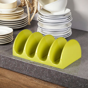 Moderna ceramica messicana porta <span class=keywords><strong>Taco</strong></span> e piatto piatto modello personalizzato per feste che servono Tacos Bar all'ingrosso - Product Image 3