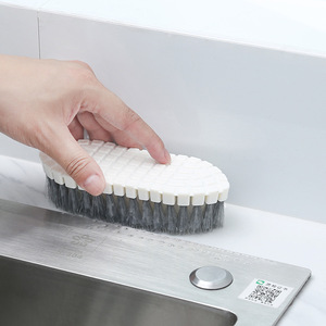 Flexible <b>Cleaning</b> Brush Nylon Bristles For Kitchen Sink Bathroom <b>Floor</b> Household Use - Product Image 3