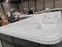 Nouvelles baignoires modernes de conception de Style Yacuzzi grand bain à remous de Massage Spa piscine extérieure piscines sans fin à vendre 2022