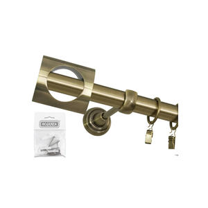 Riel de Techo Doble de PVC Bojanek, Fácil de Instalar, con Rodillos Suaves, Riel Resistente para Cortinas y Herrajes de Montaje Completos - Product Image 1