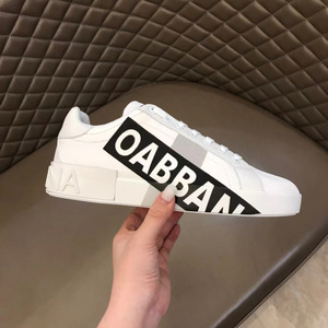 Scarpe da Ginnastica Casual Sportive da Uomo, Sneaker di Lusso di Marca in Pelle Bianca Unisex di Alta Qualità - Product Image 1