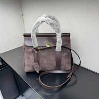 Sac fourre-tout personnalisé en cuir de vachette pour femme, grande capacité, sac à main en daim patchwork, cuir véritable, mode européenne et américaine, sac à fermoir