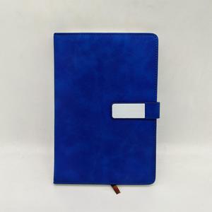 High Quality Promotion Embossed logo Pu Leather Notebook Business Gift A5 B5 Notebook for Wholesale - Product Image 2