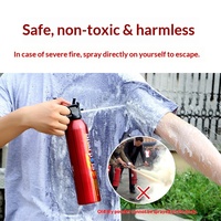 Extincteur à eau pour véhicule, résistant aux hautes températures, anti-explosion, multifonctionnel 3C, portable pour la maison