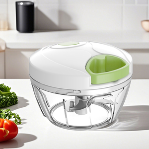 Hướng dẫn sử dụng dây kéo thép không gỉ tỏi cắt tốt nhà bếp Helper đa chức năng tỏi Chopper Rau Chopper - Product Image 1