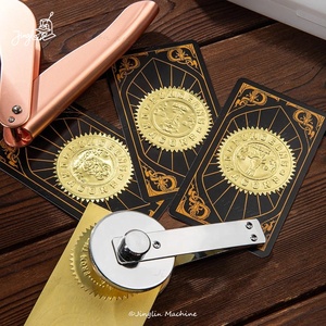 <span class=keywords><strong>Pince</strong></span> <span class=keywords><strong>à</strong></span> sceau auto-encreur portable <span class=keywords><strong>personnalisable</strong></span> en gros avec logo en relief pour usage bureautique et cadeaux d'affaires - Product Image 5