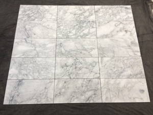 Yüksek kaliteli Calacatta Cressa mermer fayans 600x300x10mm cilalı düşük fiyat ile boyut büyük levhalar mermer döşeme fayansı kesilmiş - Product Image 2