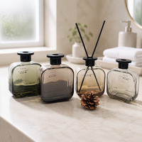 Bouteille en verre vide de 200 ml pour diffuseur à bâtonnets, vente en gros, pour parfum, arôme, désodorisant d'ambiance