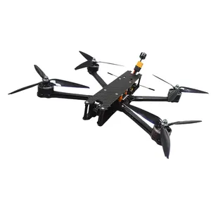 Kit de drone de course FPV longue portée 7 pouces avec contrôleur Accessoires de drone essentiels drones avec caméra 4k et gps longue portée