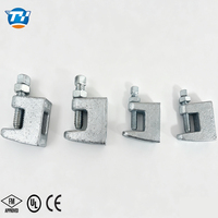 Collier de fixation BC3 pour système d'incendie, collier galvanisé robuste, collier de fixation sismique pour l'installation de supports de tuyaux