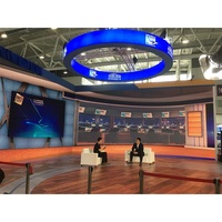 Pantalla de visualización de entornos inmersivos, solución para filmación de estudios, escenas del motor Unreal, producción virtual, pantalla LED de video
