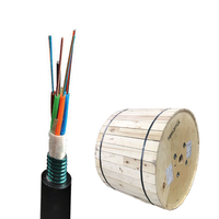 Câble à fibre optique blindé souterrain extérieur Corning 2700N HDPE 12, 24, 48, 96, 144 fibres, GYTS 6, 8 fibres, 2KM, 3KM, 4KM - Prix