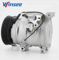 Compresseur de climatisation 12V spécifique au véhicule pour Toyota Hilux Fortuner 4.0 V6 2005- OEM 447190-2661 120MM 7PK Auto A/C