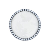 Palette à ongles Ins Viral Perle Couronne, Présentoir Rétro pour Ongles, Planche de Mélange Portable pour Manucure et Photographie d'Art Ongulaire