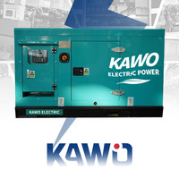Groupe électrogène diesel KAWO 150KW 150KVA 50Hz triphasé avec moteur Yuchai, démarrage automatique ATS, châssis ouvert, silencieux, 1800 tr/min, pour usage hospitalier, refroidissement par eau