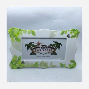 Nhà Máy Giá tùy chỉnh khung ảnh handmade gốm món quà lưu niệm bán buôn gốm khung ảnh - Product Image 4