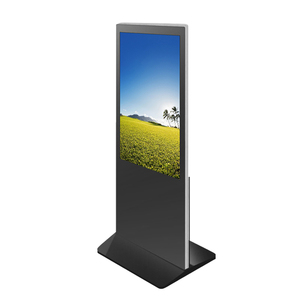 Programable menú restaurante soporte de suelo señalización digital de pantalla táctil todo en una PC VGA/HD <span class=keywords><strong>2</strong></span>/4/ 6/8 puntos del - Product Image 2