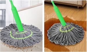 Mopa de Microfibra Ecológica con Sistema de Escurrido Manual, Mopa para Uso Doméstico y Comercial al por Mayor - Product Image 4
