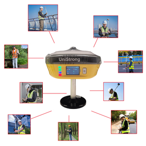Unistrong G990II/ E-survey <span class=keywords><strong>E800</strong></span> <span class=keywords><strong>GPS</strong></span> medição para instrumento de teste 1408 canais Touch Screen 7W rádio interno GNSS RTK - Product Image 2