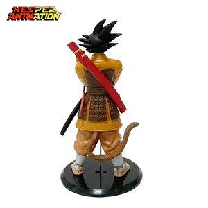 HESPER 2 Styles 20CM Figurine <span class=keywords><strong>Manga</strong></span> Dragon <span class=keywords><strong>Samurai</strong></span> Goku Broli avec Épée Katana Modèle de Dessin Animé PVC Figurine <span class=keywords><strong>Anime</strong></span> - Product Image 3