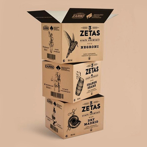 Boîtes d'expédition en carton ondulé robustes personnalisées KAKA, vente en gros, carton kraft brun pour déménagement et stockage, pour la logistique - Product Image 5