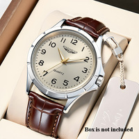 Jam Tangan Quartz Pria Trendy Terbaru Model Pointer 3BAR Tahan Air Casing Alloy Barang Siap Kirim Satuan Langsung