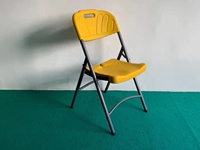 Vente en gros de chaises de camp pour directeur, housses de chaises pliantes blanches en métal pliant noir pour l'extérieur