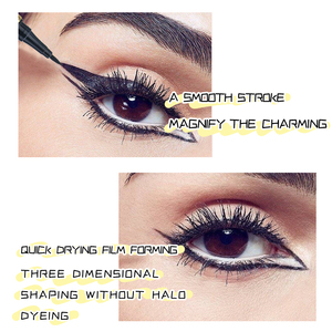 Crayon Eyeliner Liquide Marque Privée Anti-Bavures Séchage Rapide Longue Tenue Imperméable Noir Mat <span class=keywords><strong>Maquillage</strong></span> - Product Image 6