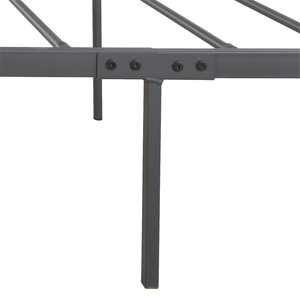 Modern King Size Adult Steel Metal Canopy <strong>Bed</strong> Bedroom Furniture - Product Image 5