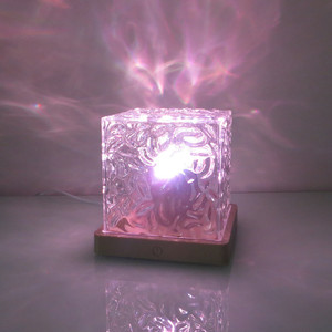 Lonvel eau ondulations lampe océan eau projecteur lumière Luminorthe <span class=keywords><strong>Lumena</strong></span> lumières chambre décor 16 couleurs rotatif flamme veilleuse - Product Image 4