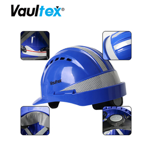 Vaultex casco de seguridadハードハットワーカーヘルメットロードワーカー工業用反射安全ヘルメット建設用 - Product Image 3