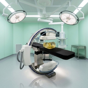 Tavolo Chirurgico <span class=keywords><strong>Ortopedico</strong></span> Elettrico in Fibra di Carbonio Fluoroscopico 3D Radiotrasparente Certificato CE - Product Image 1