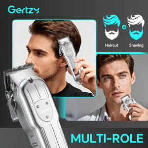 Tondeuse OEM pour Hommes – Kit Populaire Professionnel Électrique 2-en-1 à Lame Reciprocante en Acier Inoxydable pour Toilettage Domestique - Product Image 4