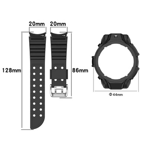Ensemble de bracelets de rechange en silicone pour montre 40mm 44mm, design Sport Loop, boucle à dégagement rapide, vente en gros - Product Image 4